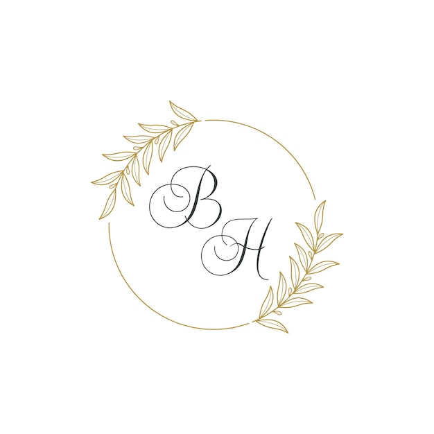 Wedding Monogram Vector