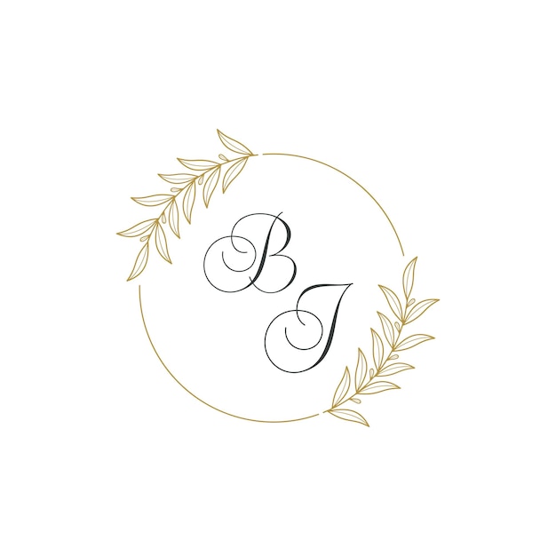 Wedding Monogram Vector