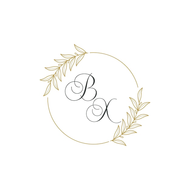 Wedding Monogram Vector