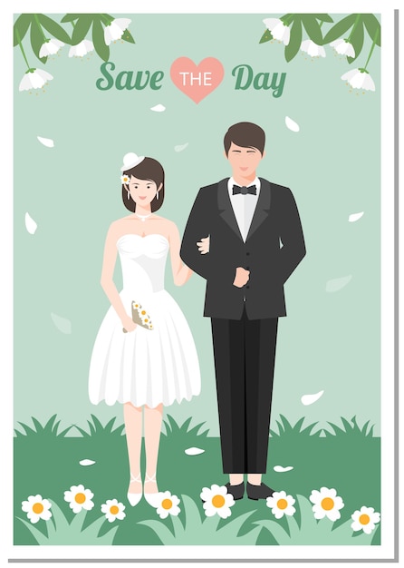 Vector wedding posters