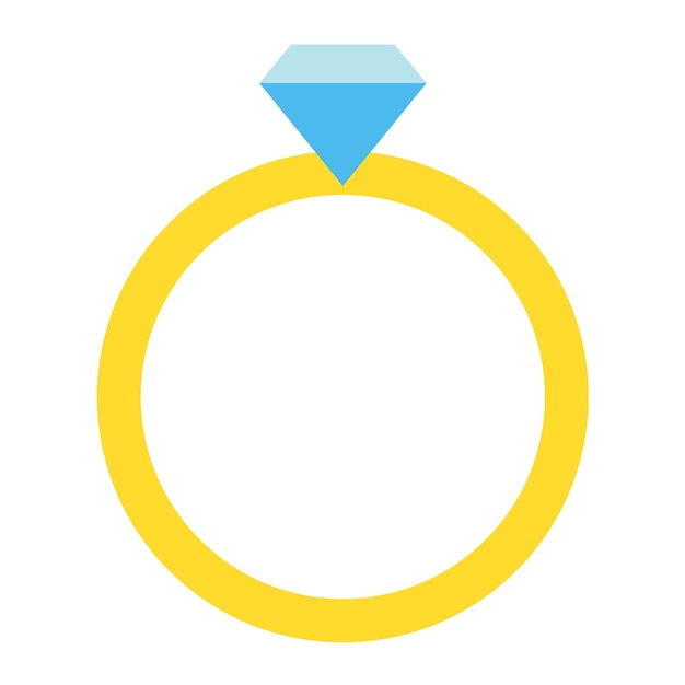 Wedding Rings Icon Style