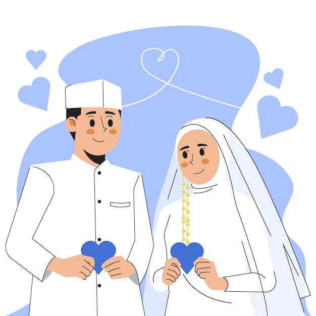 Wedding vector illustration