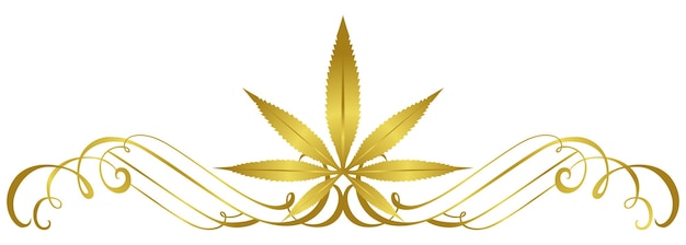 Vector weed logo