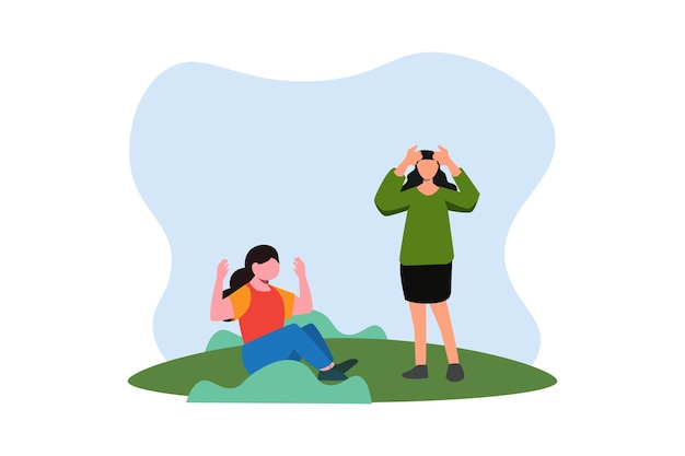 Weekend Activiteit Flat Ontwerp Illustratie