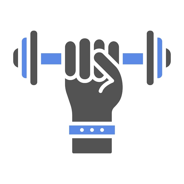 Weight Lifting Icon Style