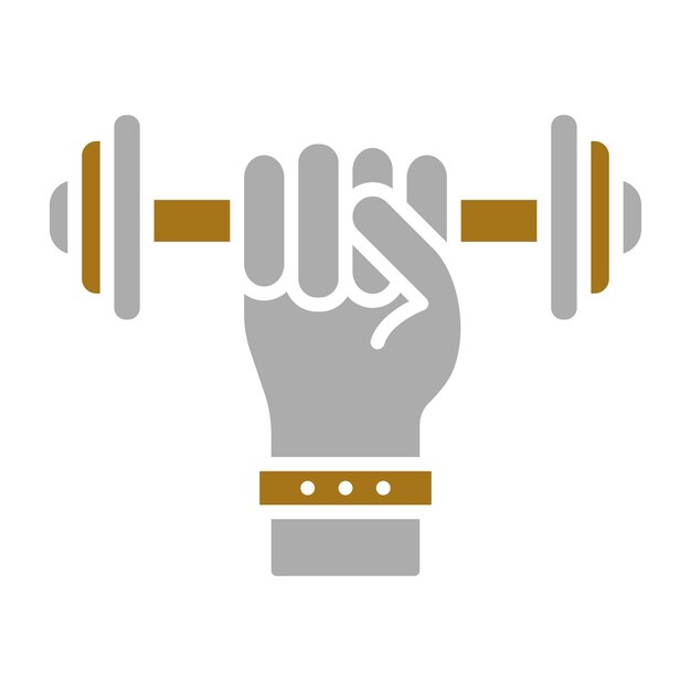 Weight Lifting Icon Style