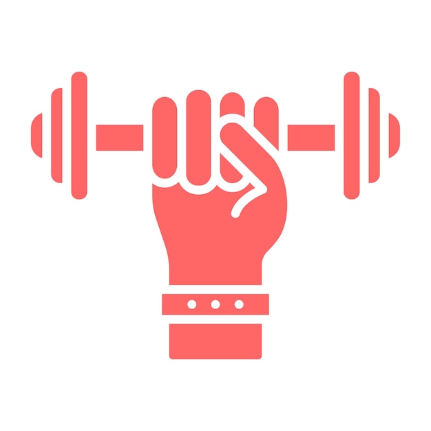 Weight Lifting Icon Style