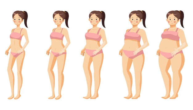 Weight loss concept