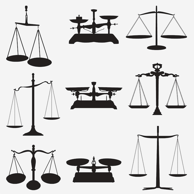 Vector weights scales