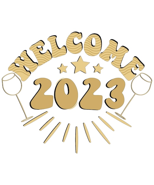 Vector welcome 2023