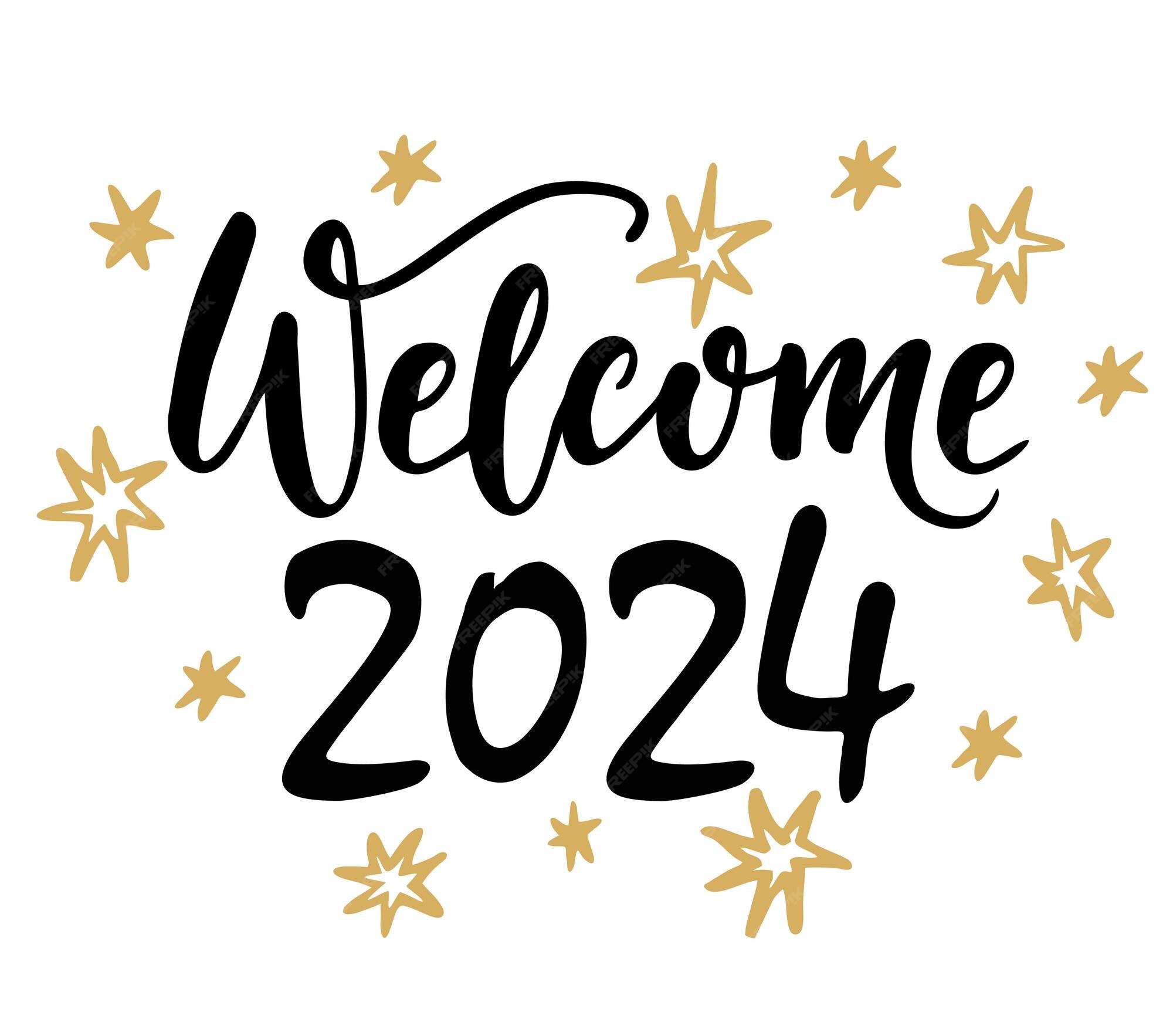 Premium Vector 2025 hand calligraphy lettering happy new year