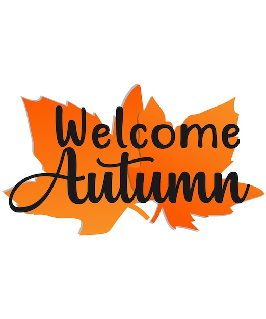 Welcome Autumn