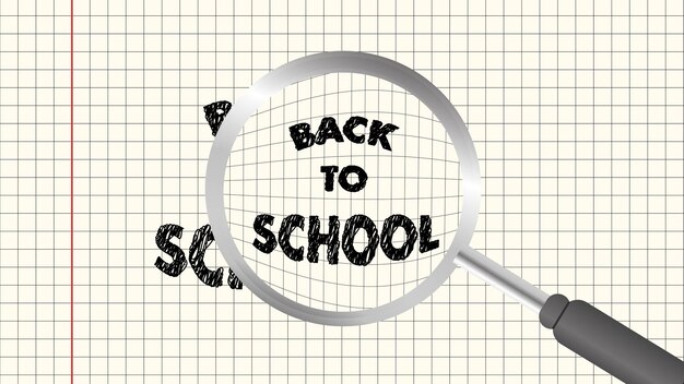 welcome back to school education elements in notebook study material learning tools