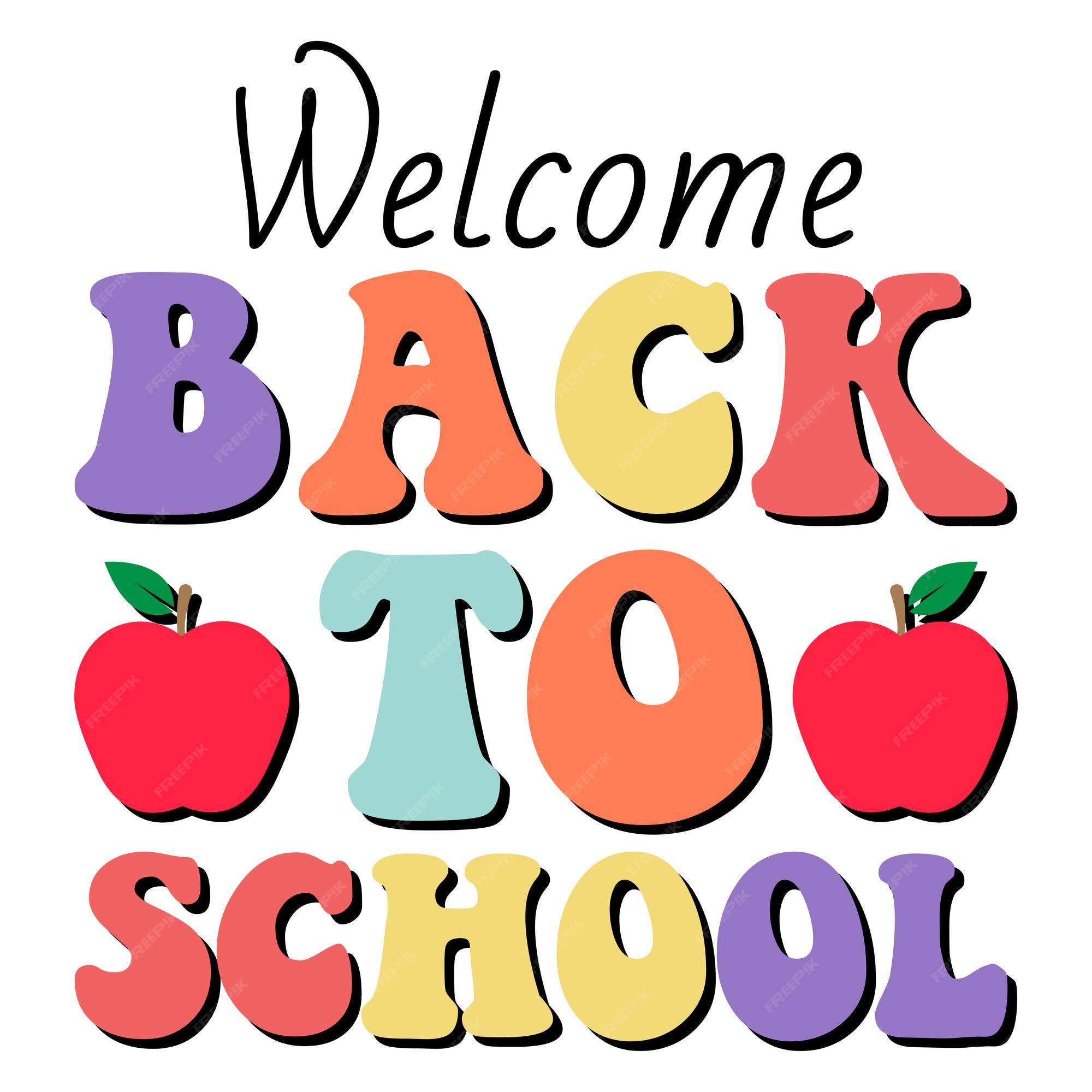 Premium Vector back to school kindergarten teacher beginning