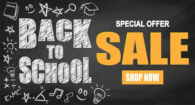 Welcome back to school sale