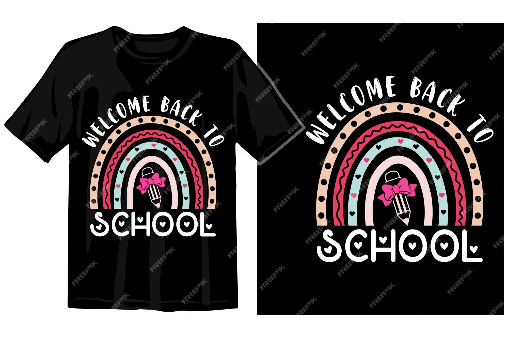 Welcome Back To School T-shirt Design,back,to,school back,to