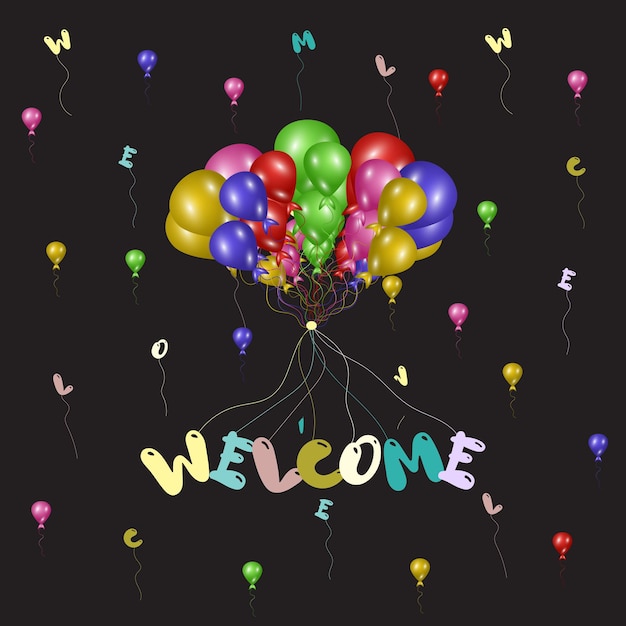 Welcome banner design