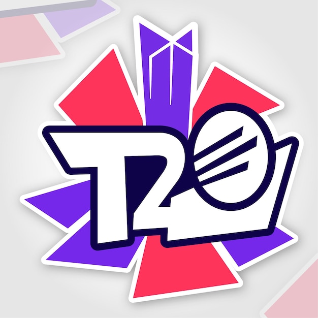 Vector welcome banner t20 cricket world cup 2023