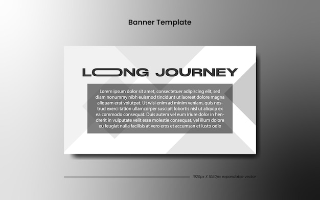 welcome banner template