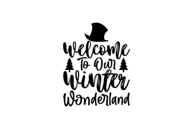 겨울의 원더랜드에 오신 것을 환영합니다.