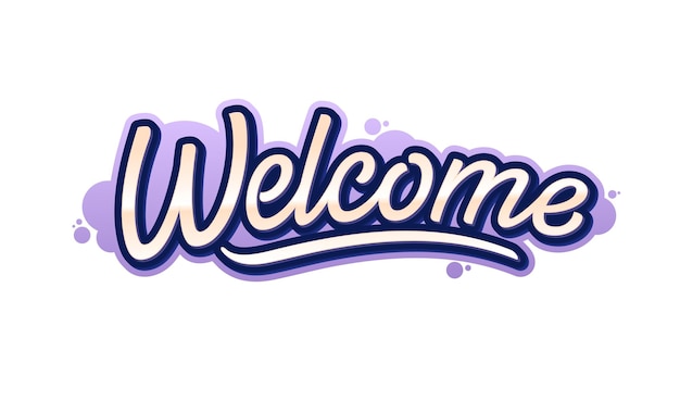 Vector welcome script