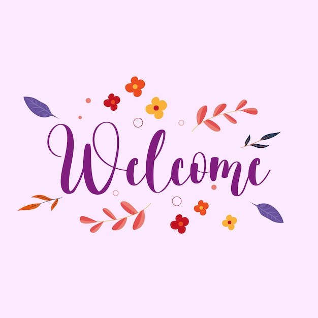 Welcome Sign Vector Art Images Stock