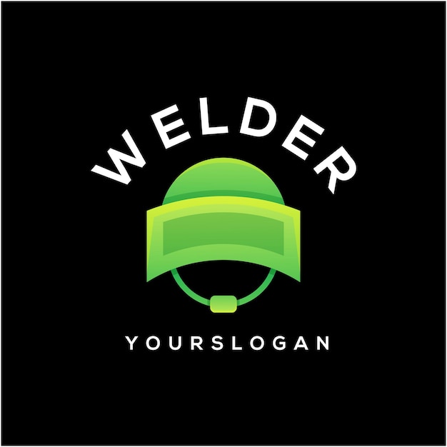 Vector welder logo design