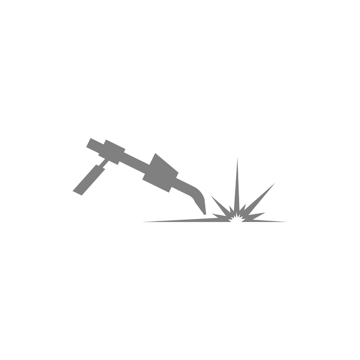 Vector 용접 아이콘 로고 디자인 일러스트