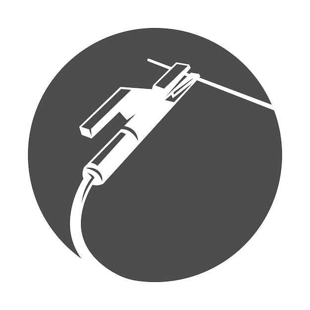 Vector welding icon logo design
