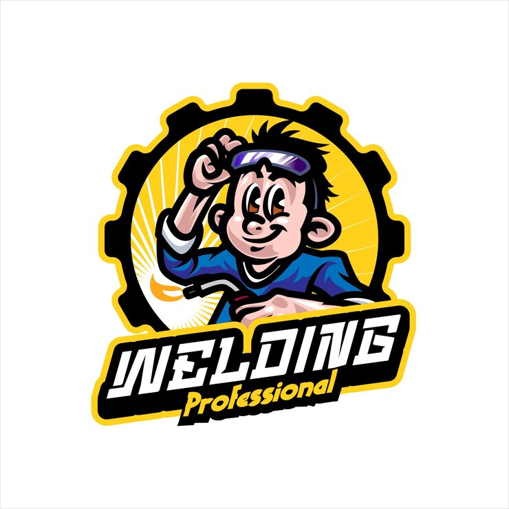 Welding prefessional Mascot Logo Templates for Sports and Gaming Team