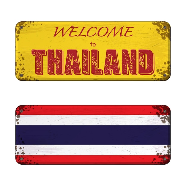Welkom bij het naambord van Thailand