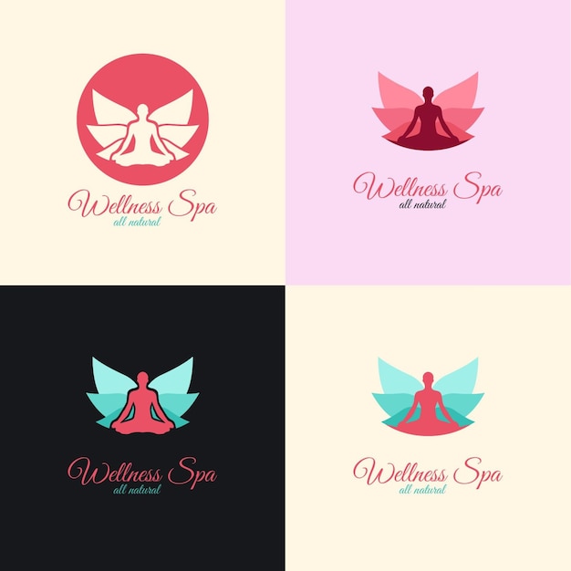 Wellness spa logo