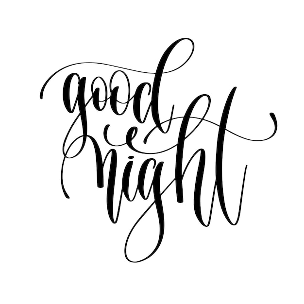 Welterusten hand belettering inscriptie tekst motivatie en ins