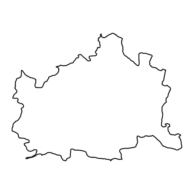 Wenen kaart van Oostenrijk Vector illustratie