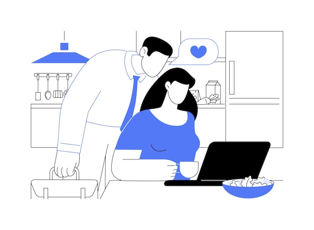 Wens een goede dag geïsoleerde cartoon vector illustraties