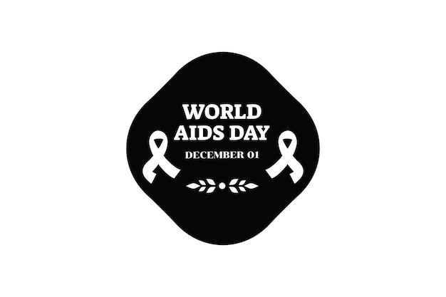 Vector wereld aids-logo 72