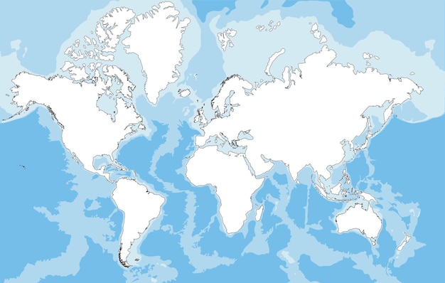 Vector wereld fysiek