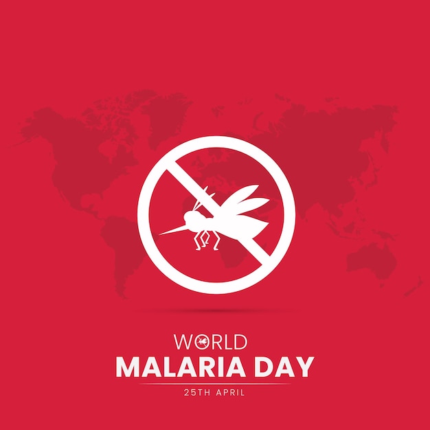 Wereld Malaria Dag Social Media Post