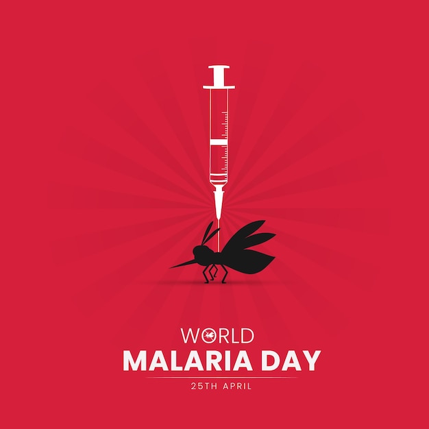 Wereld Malaria Dag Social Media Post