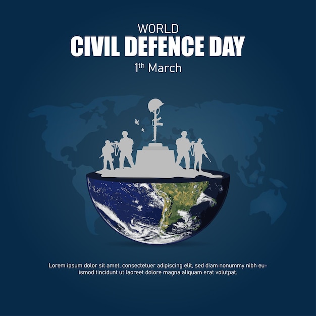 Werelddag van de civiele verdediging op 1 maart