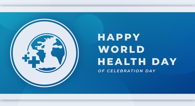 Vector wereldgezondheidsdag viering vector ontwerp illustratie voor achtergrond poster banner reclame