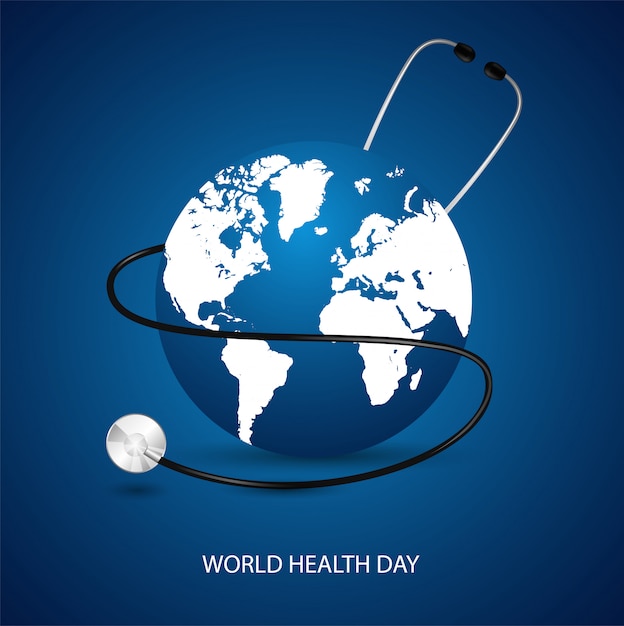 Vector wereldgezondheidsdag