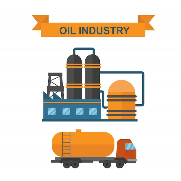 Wereldproductie van olie gas infographic distributie en aardolie-extractie tarief