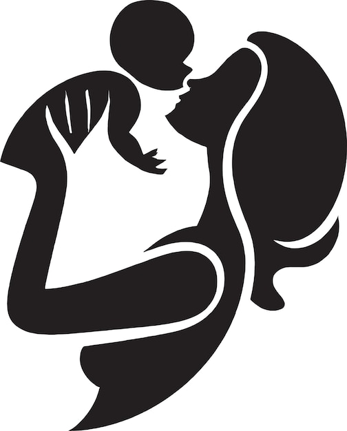 Wereldse moeder-en-kind-logo voor een wereldwijde onderwijsorganisatie