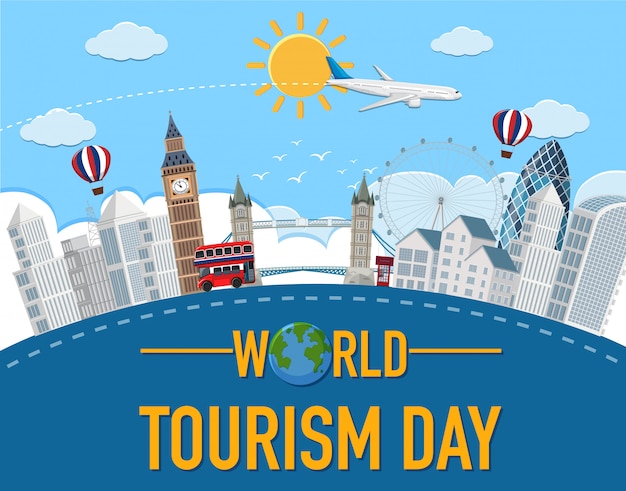Wereldtoerisme dag symbool