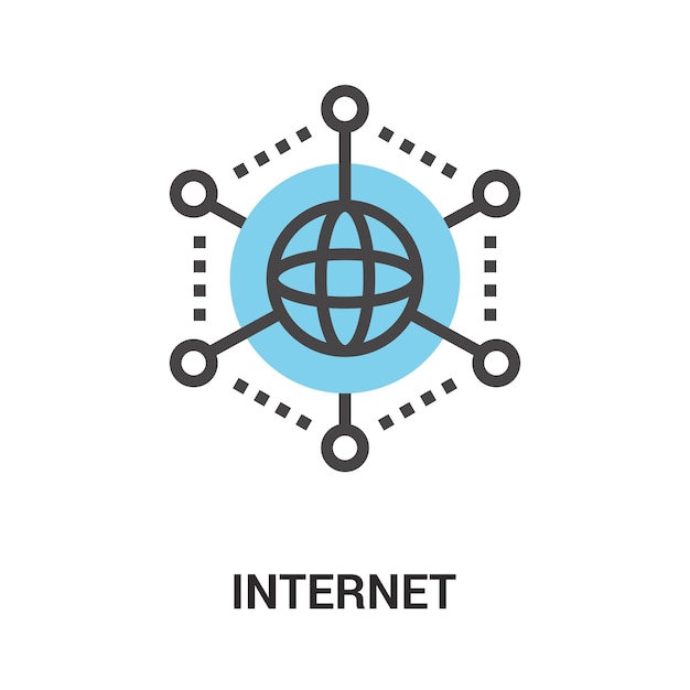 Wereldwijd netwerkpictogram