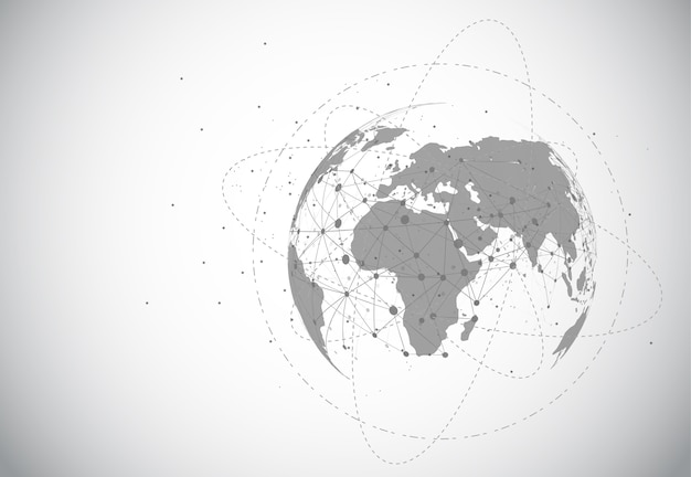 Wereldwijde netwerkverbinding