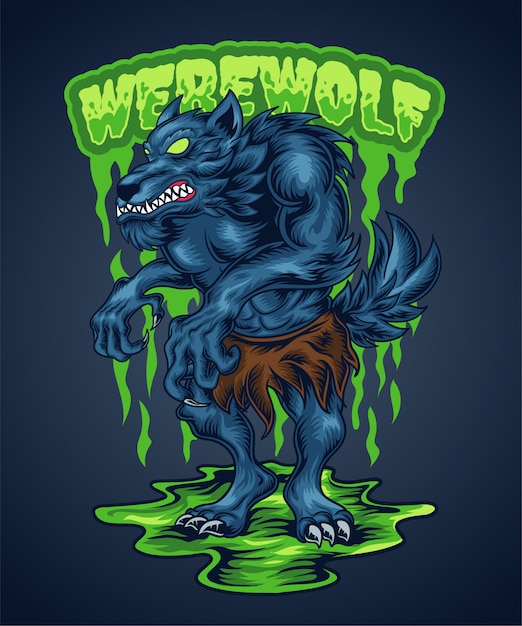 Illustrazione di werewold