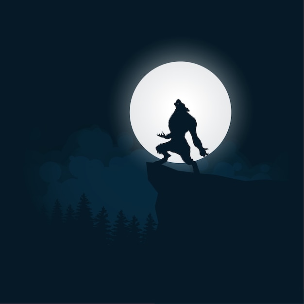 Bosque de Galloway - Página 4 Werewolf-silhouette-halloween-night-background_38841-14