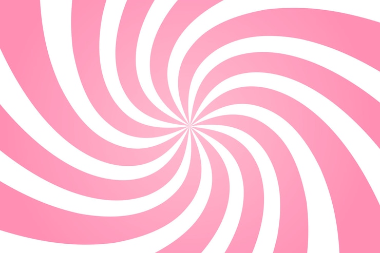 Vector wervelende radiaal patroon achtergrond. vectorillustratie voor swirl-ontwerp. vortex starburst spiraal twirl vierkant. helix rotatie stralen. convergerende psychedelische schaalbare strepen. leuke zonnestralen.